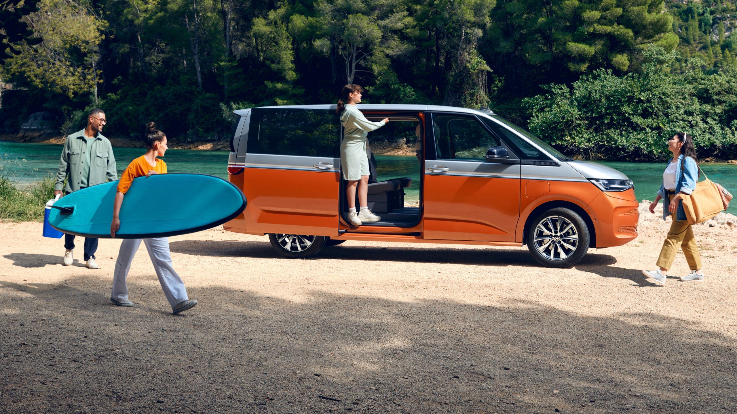 Der VW Multivan T7 Energetic.