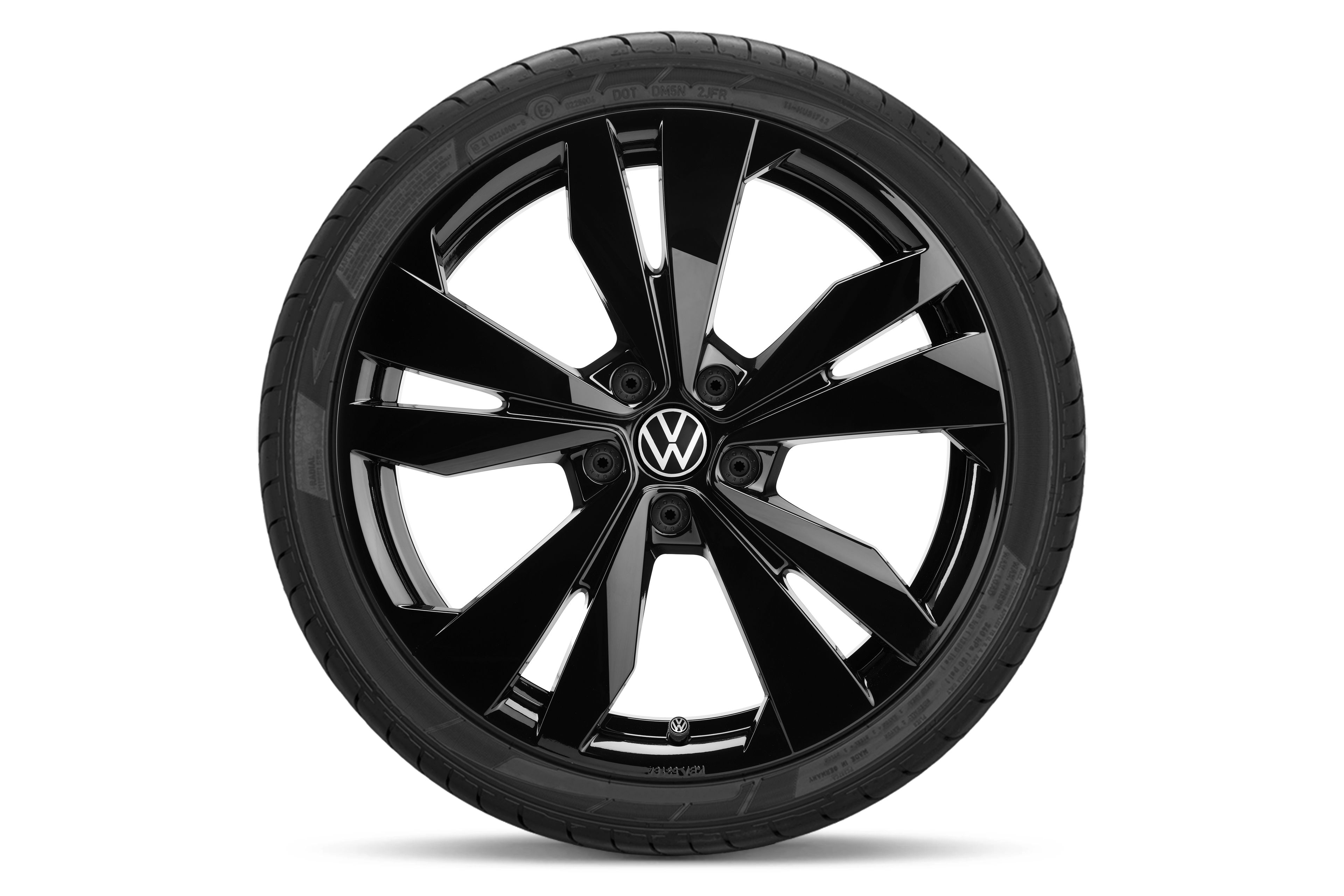 VW Volkswagen Winterkomplettrad Loen schwarz