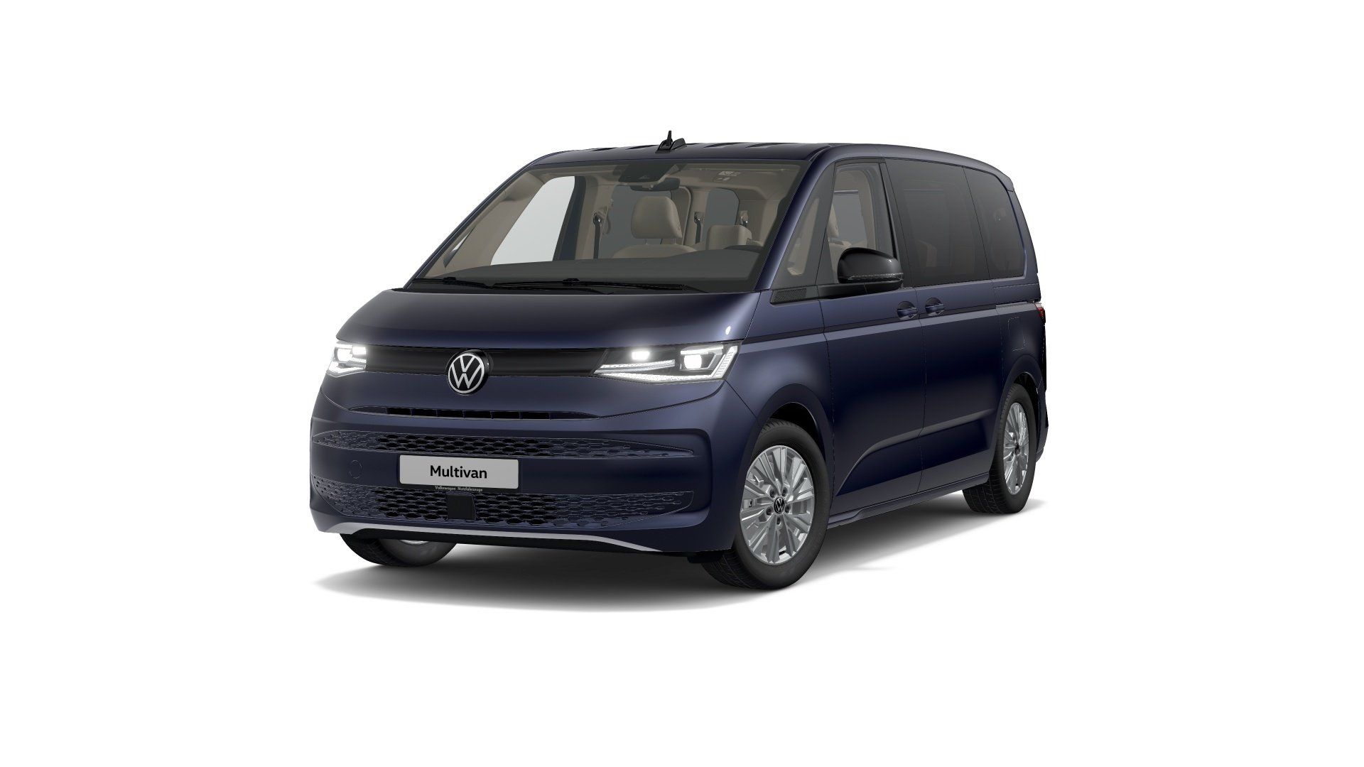 Der neue VW T7 Multivan Business in Blau