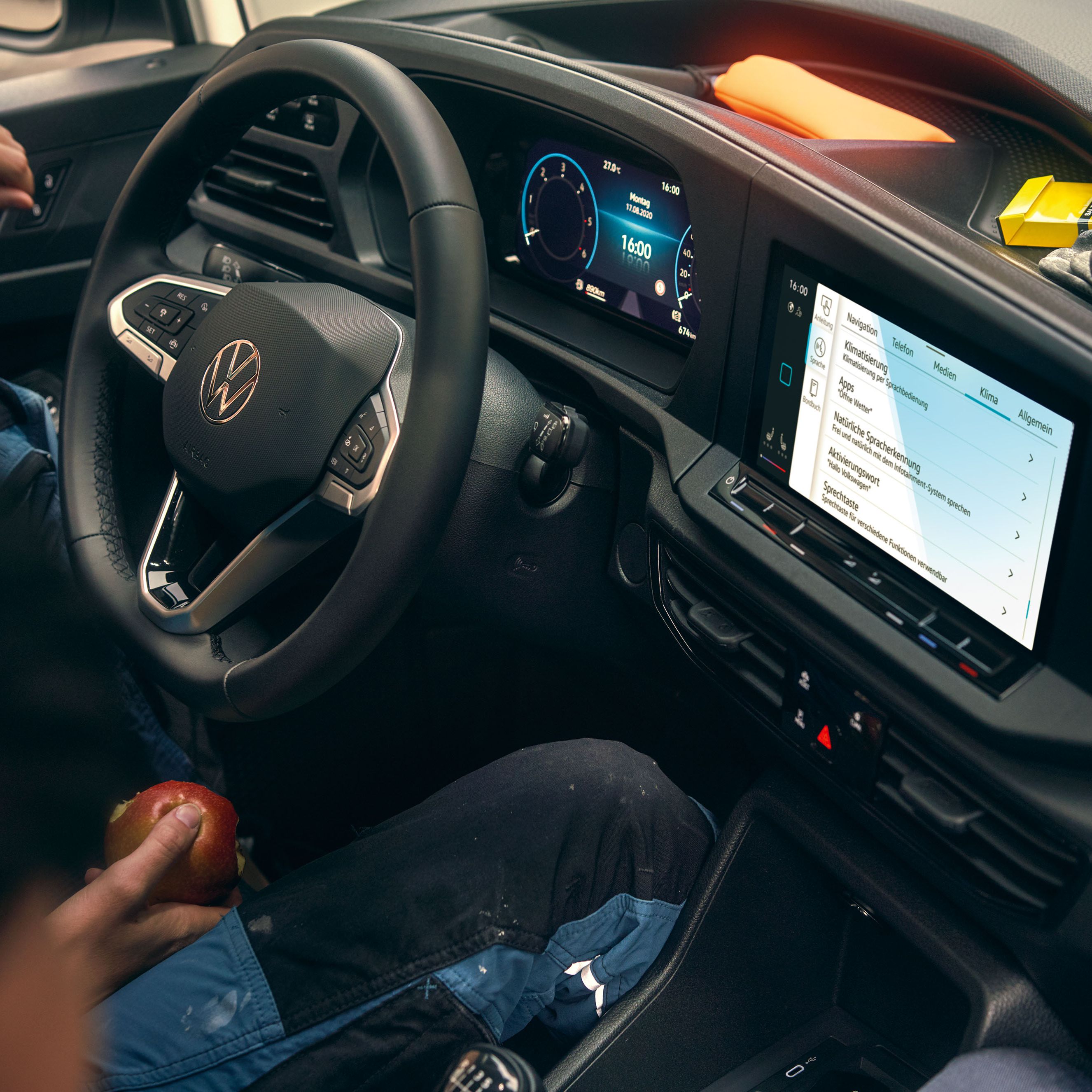 Innovision Cockpit vo VW Caddy Cargo.